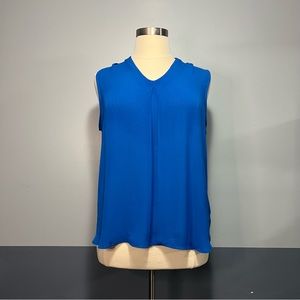 Worthington Blue Tunic Top XL